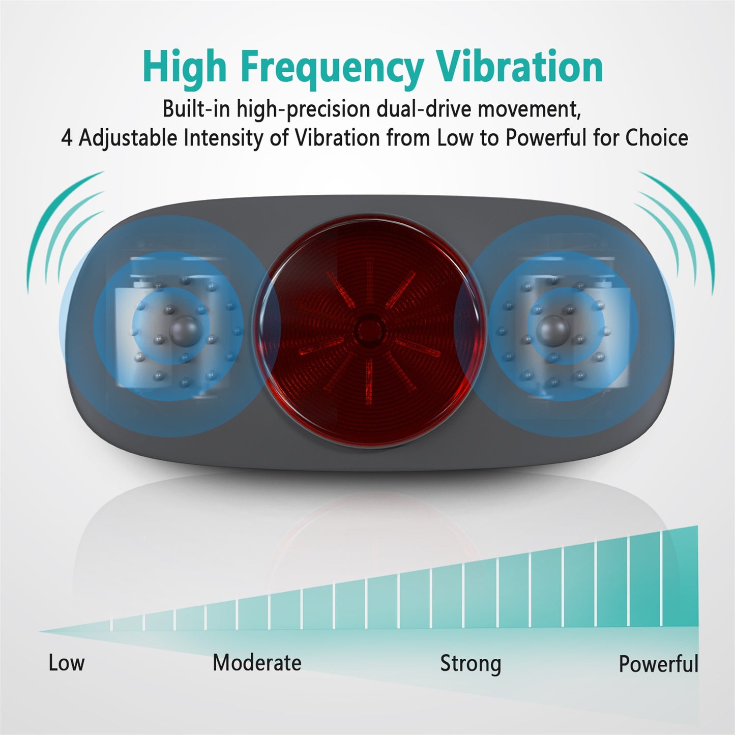 high frequency vibration waist slimming belt - rilassa