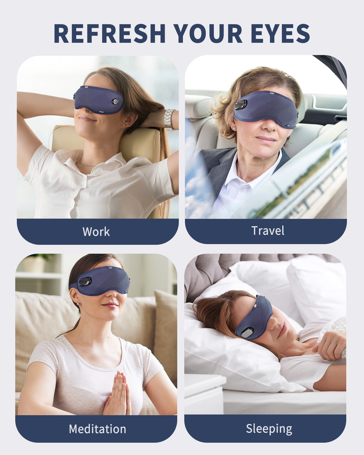 Eye Mask with Vibration Eye Care Massager