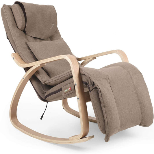 Lounge Shiatsu Massage Rocking Chair With Removable Cushion Cover OWAYS