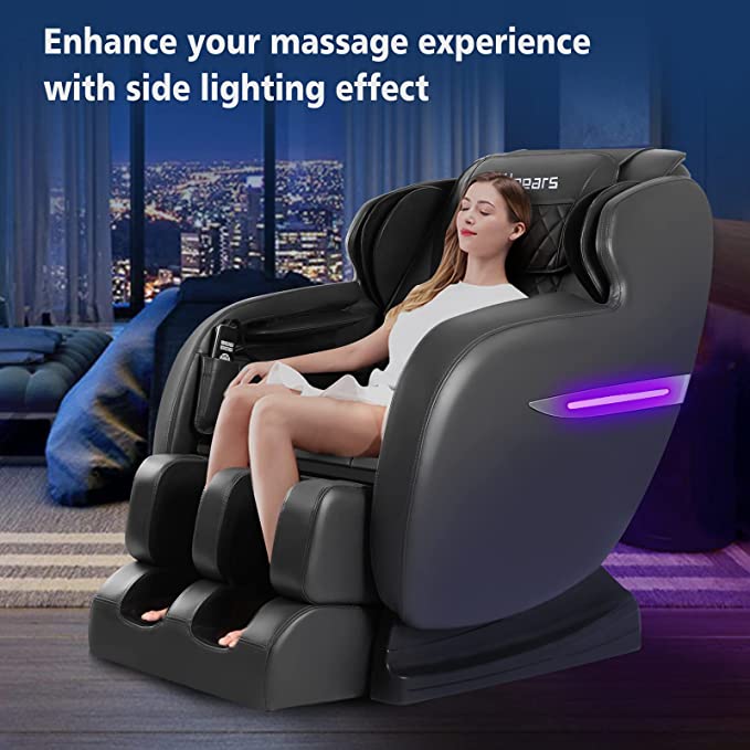 enhance your massage experience with side lighting effect massage chair ugears