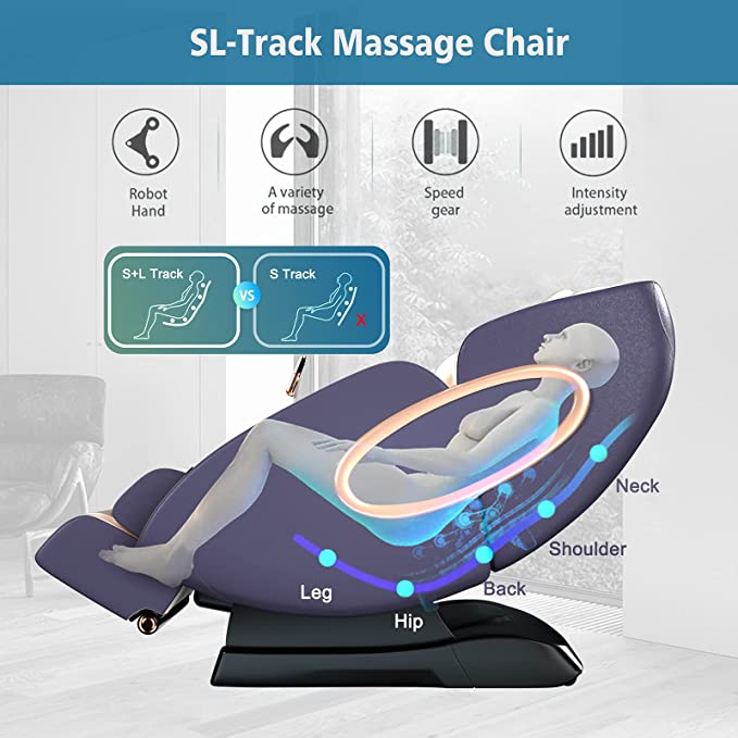 Sl track massage chair - rilassa
